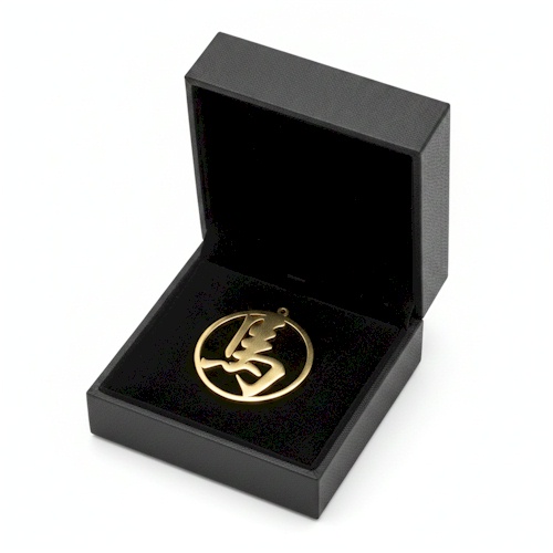 (image for) Chinese Calendar Gold Pendant - Horse