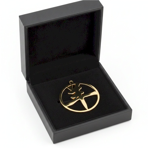 (image for) Chinese Calendar Gold Pendant - Ram