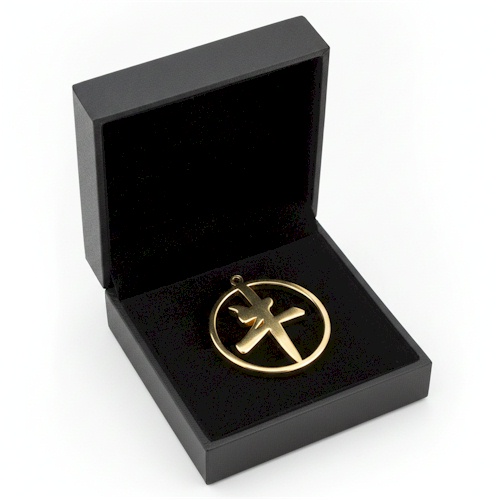 (image for) Chinese Calendar Gold Pendant - Ox
