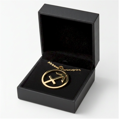 (image for) Sagittarius 9-ct Gold Pendant - 22mm