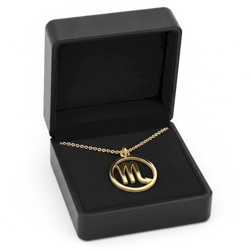 (image for) Scorpio 9-ct Gold Pendant - 22mm