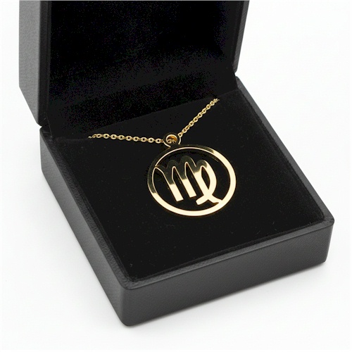 (image for) Virgo 9-ct Gold Pendant - 22mm