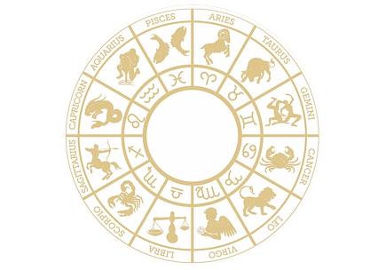(image for) Gold Zodiac Signs