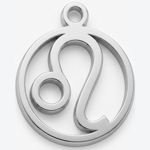 (image for) Leo Sterling Silver Pendant - 20mm