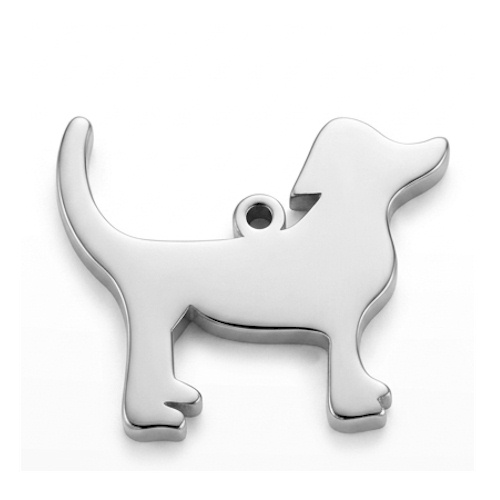 (image for) Sterling Silver Dog Charm