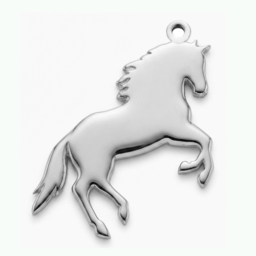 (image for) Sterling Silver Horse Charm