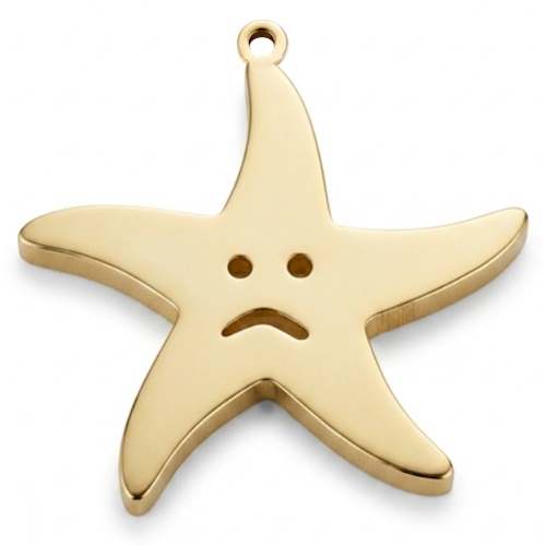 (image for) 9 Carat Gold Starfish Charm